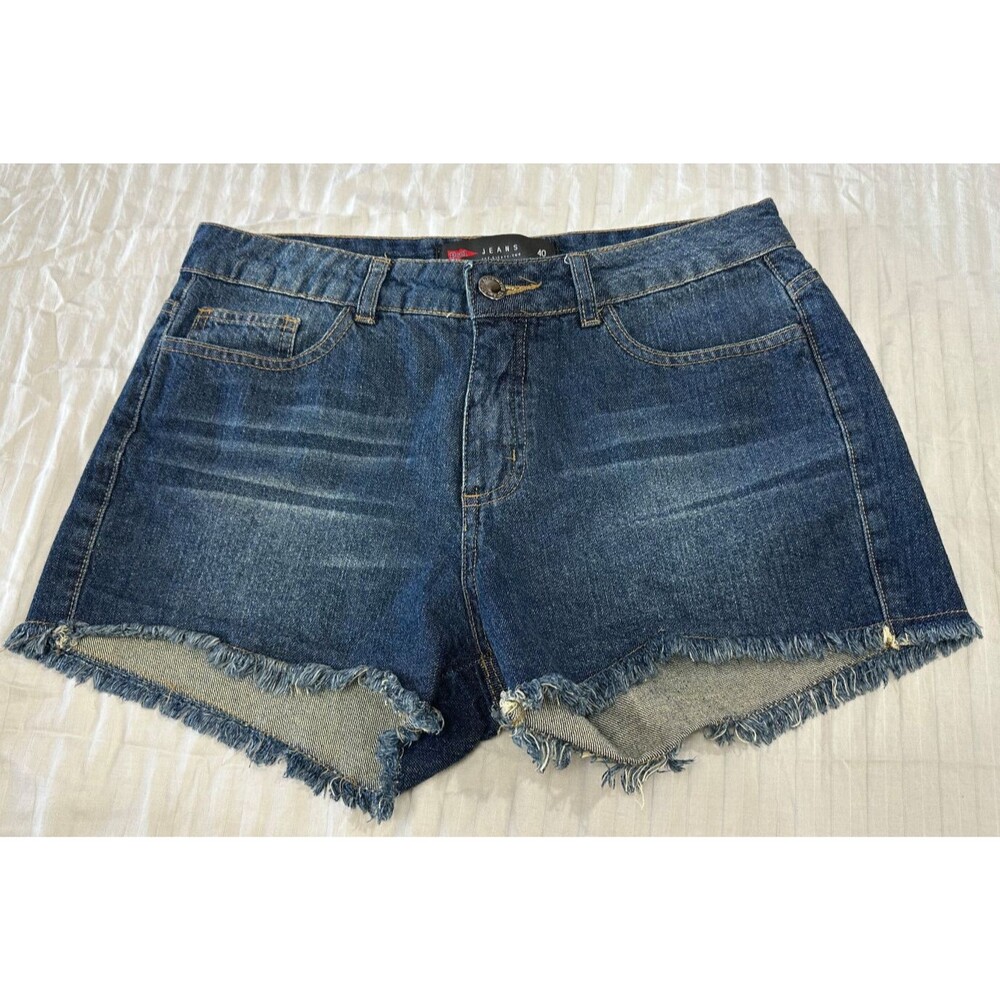 POOL WOMENS JEANS SHORTS SIZE 40